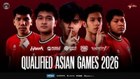 Mantap! Indonesia Lolos Main Event Cabor Esports Asian Games 2026
