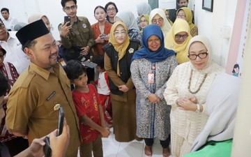 Menteri PPPA Puji Sinergi Pemkab Gresik-Industri Lindungi Perempuan-Anak