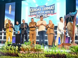 9 SMA Terbaik Sulteng Adu Wawasan Kebangsaan di LCC Empat Pilar MPR RI