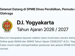 5 Jalur Seleksi Reguler SPMB Jogja SMA-SMK 2026 dan Cara Daftar-Jadwalnya