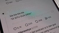 Paksa AI Jawab Kenapa Suka Nulis 'Di Situ Gue Diem', Ini Klarifikasinya
