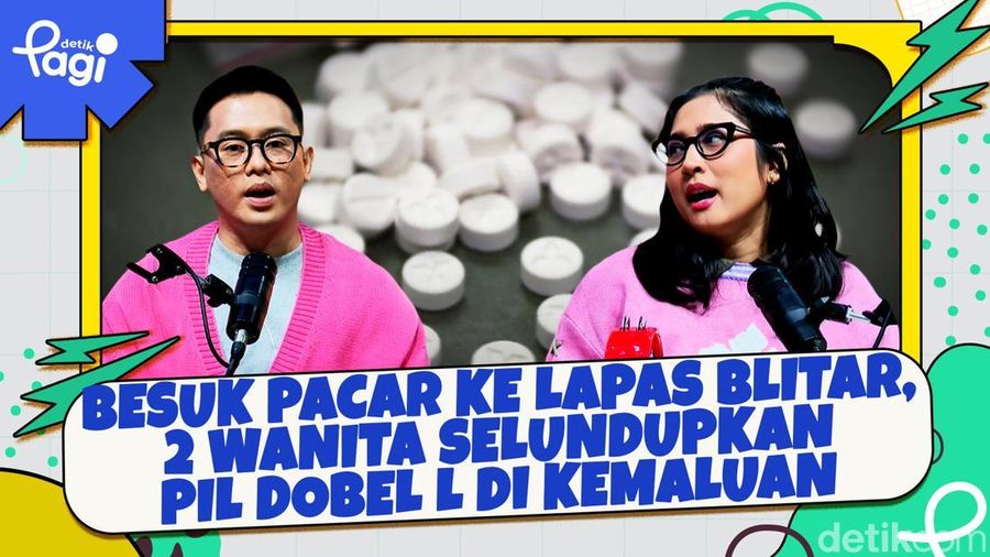 Video: Besuk Pacar ke Lapas Blitar, 2 Wanita Selundupkan Pil Dobel L di Kemaluan 