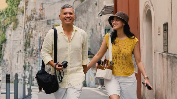 7 Gaya OOTD Gading Marten dan Medina Dina yang Serasi, Cocok untuk Couple