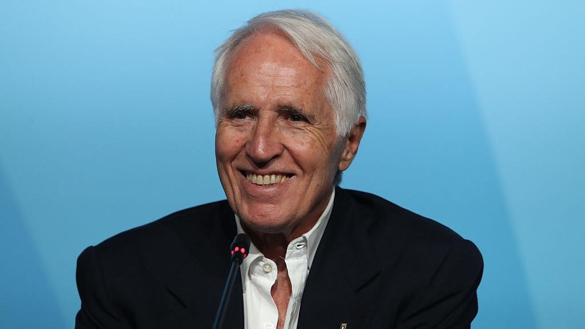 Presiden baru FIGC, Giovanni Malago. Foto: FIGC via Getty Images/Paolo Bruno - FIGC
