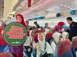Tak Perlu Transit! Lion Air Buka Penerbangan Umrah Langsung Padang-Jeddah