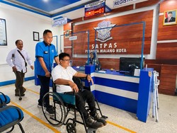 Polresta Malang Kota Beri Layanan SIM Khusus Difabel Ojol