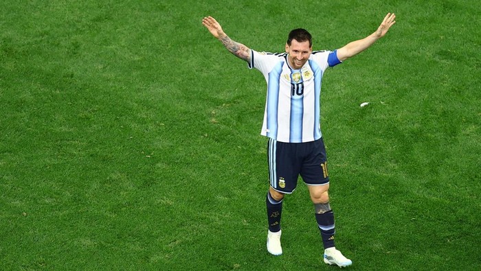 Soccer Football - FIFA World Cup 2026 - Group J - Argentina v Austria - Dallas Stadium, Arlington, Texas, U.S. - June 22, 2026 Argentinas Lionel Messi celebrates scoring their second goal REUTERS/Issei Kato     TPX IMAGES OF THE DAY