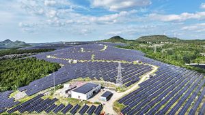 Panel Surya Ubah Lahan Tandus Jadi Sumber Energi Bersih