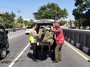Motor Oleng, Perempuan Tewas di Bypass IB Mantra