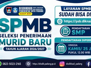 Sempat Alami Gangguan, SPMB SMP Kota Padang Diperpanjang Hingga 25 Juni 2026