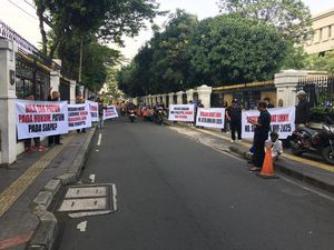 Pencipta Lagu Kembali Gelar Aksi Damai, Kawal Judicial Review PP Nomor 56 di MA