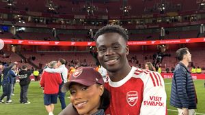 Sosok Kekasih Bukayo Saka, WAG yang Setia Dampingi Sang Bintang Arsenal