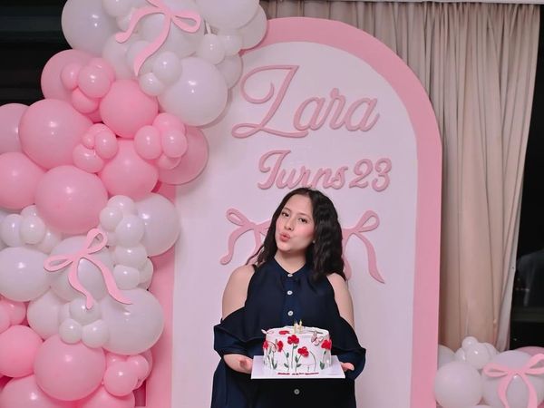 Gemas! Adhisty Zara Rayakan Ultah ke-23, Ada Kue dan Jajanan Pasar