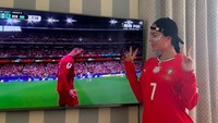 Georgina Rodriguez Rayakan Rekor Piala Dunia Ronaldo, Gayanya Jadi Sorotan
