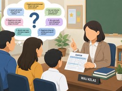 Jangan Hanya Lihat Nilai! Ini 7 Pertanyaan ke Wali Kelas Saat Pembagian Rapor