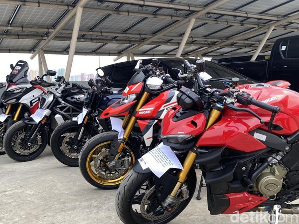 Potret Moge Ducati-Mobil Mewah Kasus Noel yang Bakal Dilelang KPK