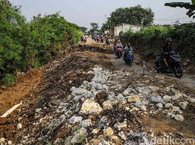 Jalan Raya CBL Memprihatinkan, 4 Titik Longsor Dibiarkan Berbulan-bulan