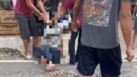 Pencuri Motor di Lampung Babak Belur Dihajar Massa, 3 Pelaku Kabur