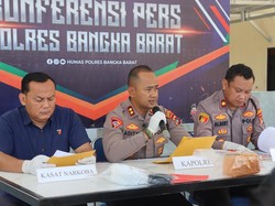 Sabu 1 Kg yang Digagalkan di Bangka Barat Hendak Diedarkan ke Pangkalpinang