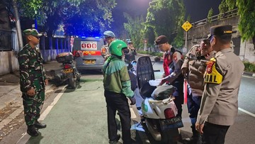 Sejumlah Motor Tanpa Surat Terjaring Razia Cipta Kondisi di Jakpus