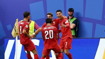 Portugal Vs Uzbekistan: Ronaldo 2 Gol, Selecao Das Quinas Menang 5-0