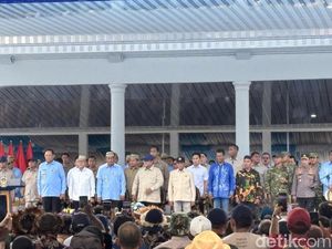 Prabowo Sapa Panglima TNI-Kapolri: Ada Prabowo dan Subiyanto, Susah Diganti