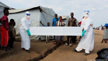 Rekor! Ebola di Kongo Tembus 1.000 Kasus dalam Sebulan