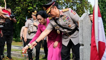 Wakapolri Pimpin Ziarah Nasional Menjelang Hari Bhayangkara ke-80
