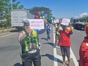 Antrean Solar Terjadi di Rest Area Tol Jatim, PJR Turun Tangan