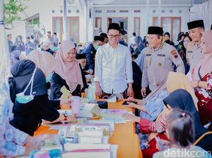 Polres Rembang Gelar Bakti Sosial dan Kesehatan di Ponpes Gus Baha