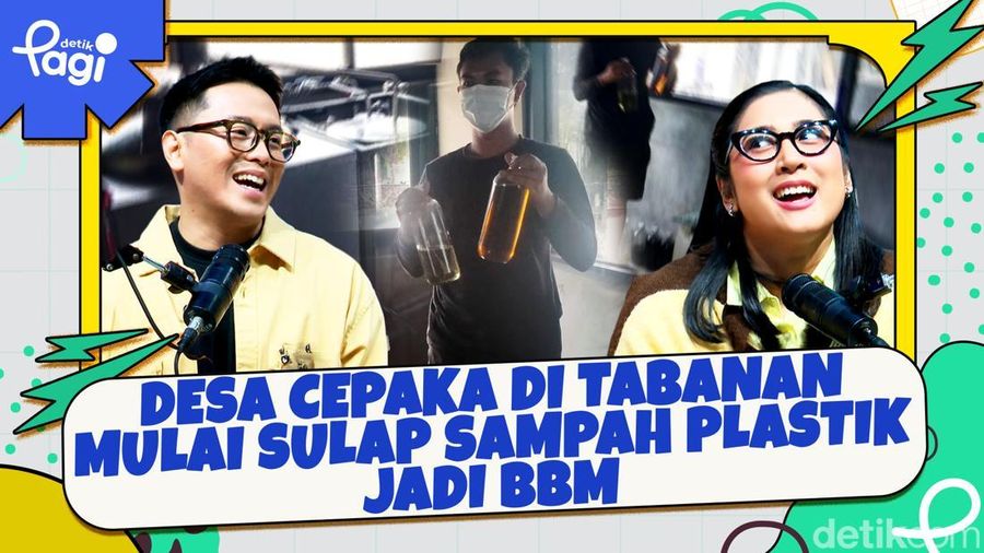 Video: Desa Cepaka di Tabanan Mulai Sulap Sampah Plastik Jadi BBM