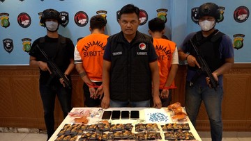 Pengedar Jaringan Malaysia Ditangkap, Kamuflase Narkoba Jadi Beras India