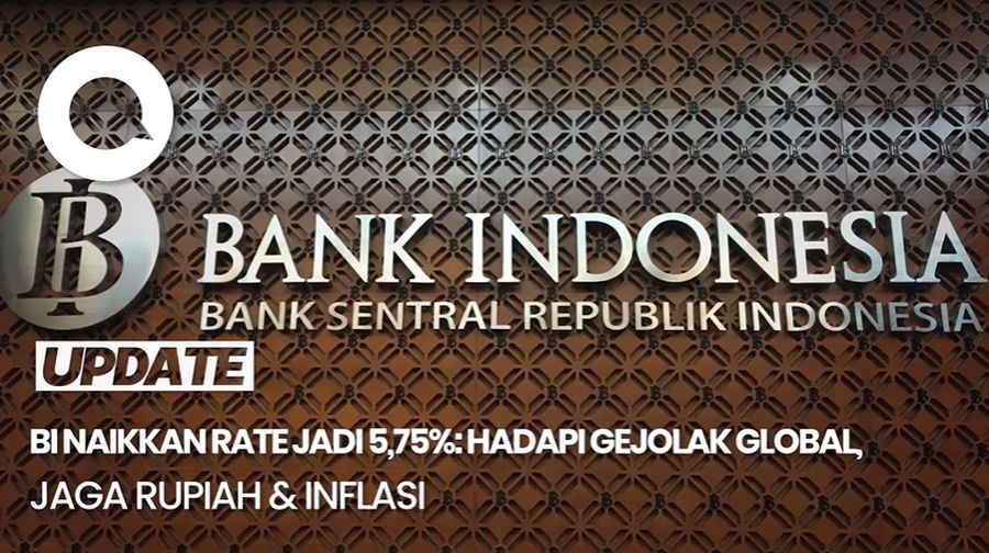 BI Naikkan Rate Jadi 5,75%: Hadapi Gejolak Global, Jaga Rupiah & Inflasi 