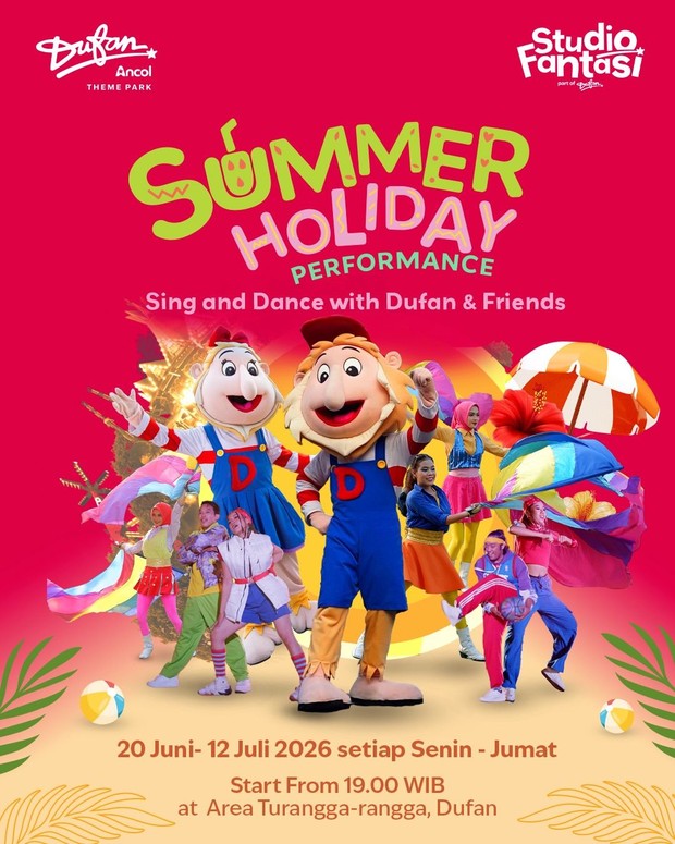 Event di Jakarta & sekitarnya Summer Escape at Dufan/ Foto: Instagram @ancoltamanimpian