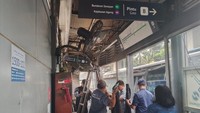 Celaka di Koridor 9 Tak Berkesudahan, Kini Halte Tebet Jadi 'Korban'