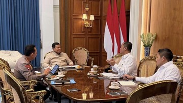 Kapolri Menghadap Prabowo, Lapor Perkembangan Terkini Situasi Keamanan