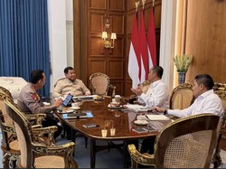 Kapolri Menghadap Prabowo, Lapor Perkembangan Terkini Situasi Keamanan