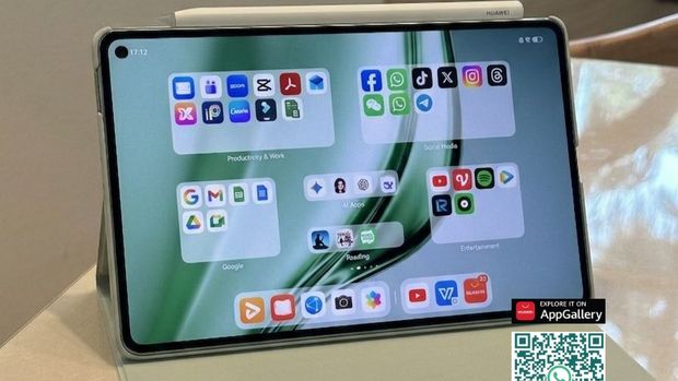 Meluncur di RI, HUAWEI MatePad Mini Lebih Ringan & Tipis dari iPad Mini 7