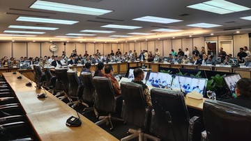 Pansus DPR Rapat Bareng Pemerintah Bahas RUU Daerah Kepulauan
