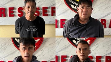 4 Maling Spesialis Congkel Jendela di Serang dan Tangsel Ditangkap
