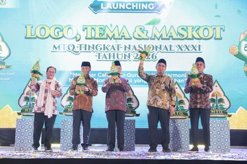 Gubernur Jateng dan Menag Resmikan Logo hingga Maskot MTQ Nasional XXXI