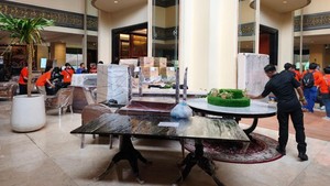 Foto: Gamelan hingga Kasur, Begini Isi Hotel Sultan yang Dipindahkan ke Bekasi