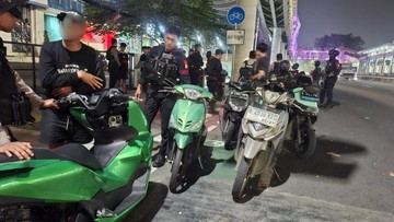 Brimob Patroli Malam di Jakarta hingga Bekasi, Bubarkan Tawuran dan Balap Liar