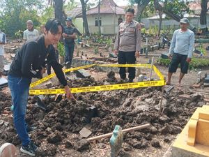 Pembongkar Makam di Desa Grinting Brebes Ditangkap Saat Hendak Beraksi Lagi