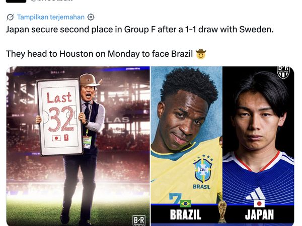 Jepang Bertemu Raksasa Brasil, Netizen Tak Sabar