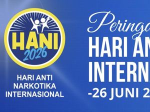 Hari Anti-Narkotika Internasional 2026 Kapan? Ini Sejarah, Tema, dan Logonya
