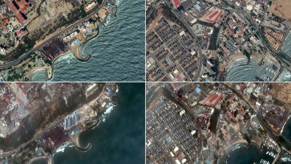Potret Satelit Sebelum dan Sesudah Gempa Guncang Venezuela