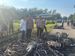 Truk hingga Puluhan Motor Dibakar Imbas Sengketa Lahan di Sergai Sumut