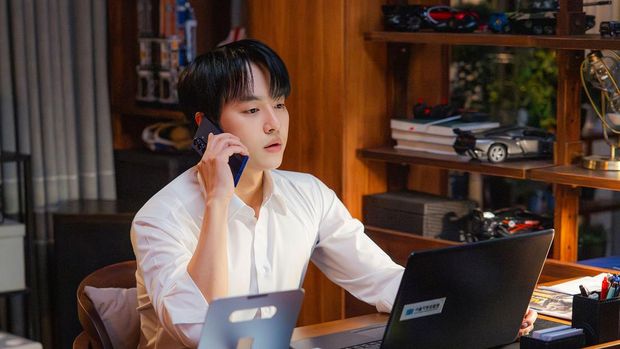 Adegan dalam drama Korea terbaru tvN 2026 Spooky in Love.