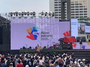 Pramono-Rano Resmi Luncurkan Logo 5 Abad Jakarta, Ini Tampilannya